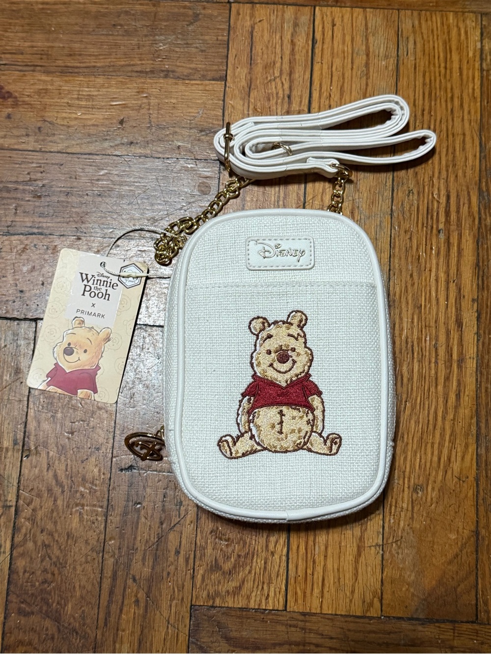 Winnie the Pooh Cream Bag